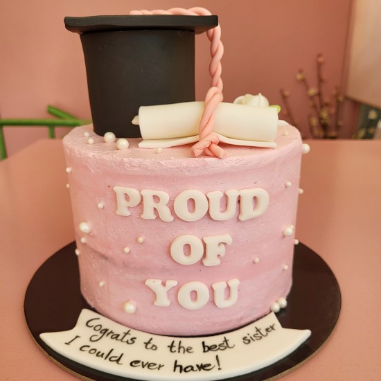 graduation cake 