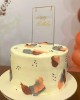 abstract cake
