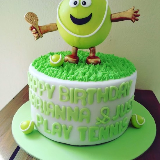 tennis cake