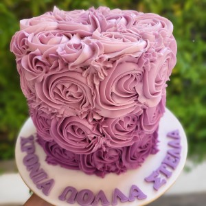 rosettes cake