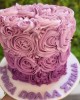 rosettes cake