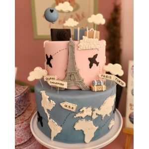 travel cake (διόροφη)