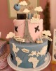 travel cake - 2 tier