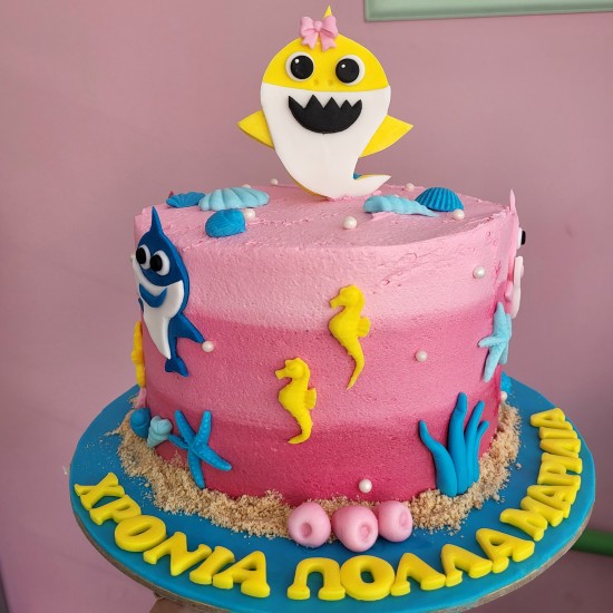 baby shark cake