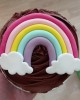 mini cake rainbow
